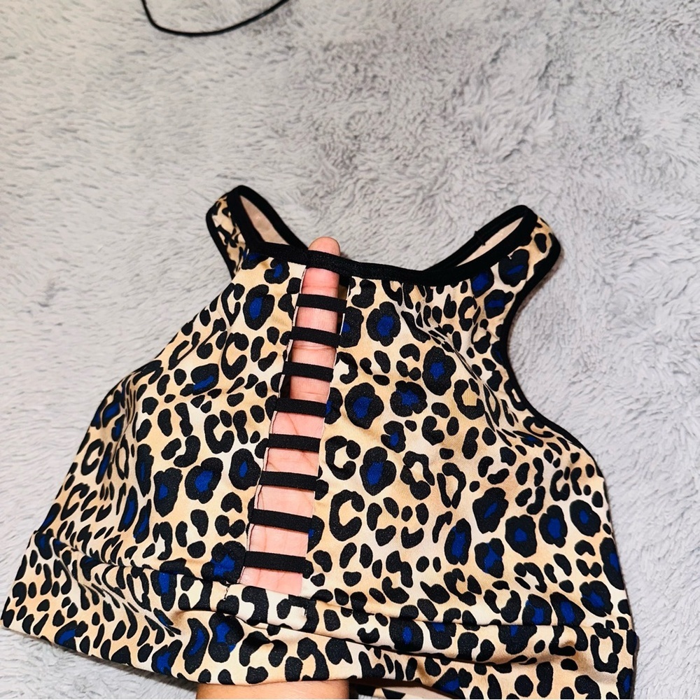 Vsx Cheetah Print Caged Matching Set - image 6